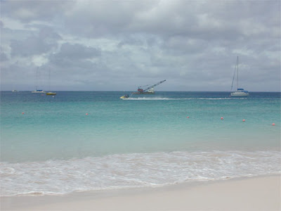 barbados beach ocean water