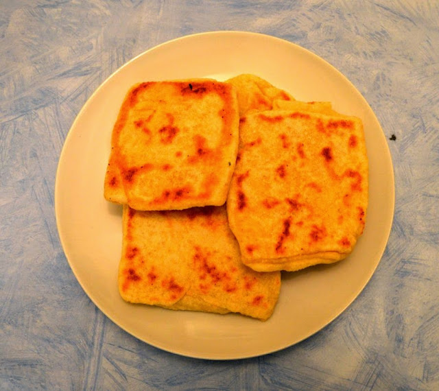 Przepis na marokański chlebek Msemen