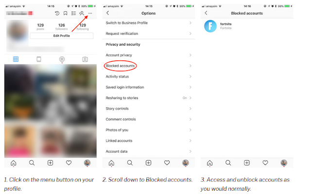 Cara Membuka Blokir Seseorang di Instagram dengan mudah