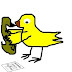 Duck Playing Monopoly