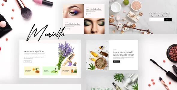 Best Cosmetics and Beauty Shop Template Kits