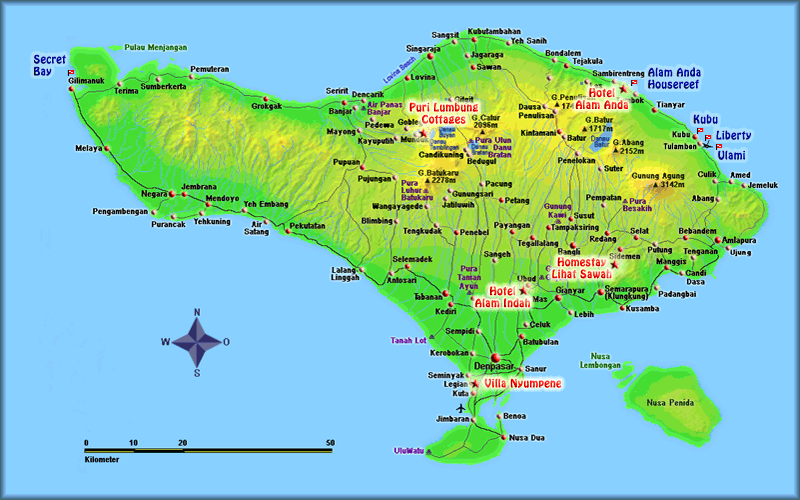 Daftar Nama Tempat Wisata  di Bali  2022 Yoshiewafa