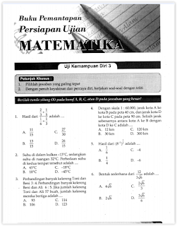 Kegiatan try out atau latihan ujian nasional ialah salah satu upaya untuk menunjukkan kese soal try out un matematika Sekolah Menengah Pertama 4 paket unggulan