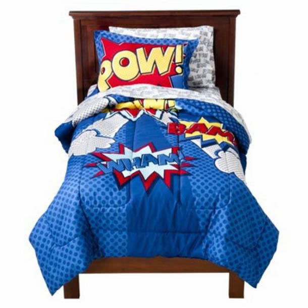 Superhero Bedding Theme