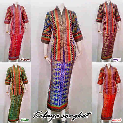 Model Baju  Batik Motif  Songket Prodo Batik Bagoes Solo