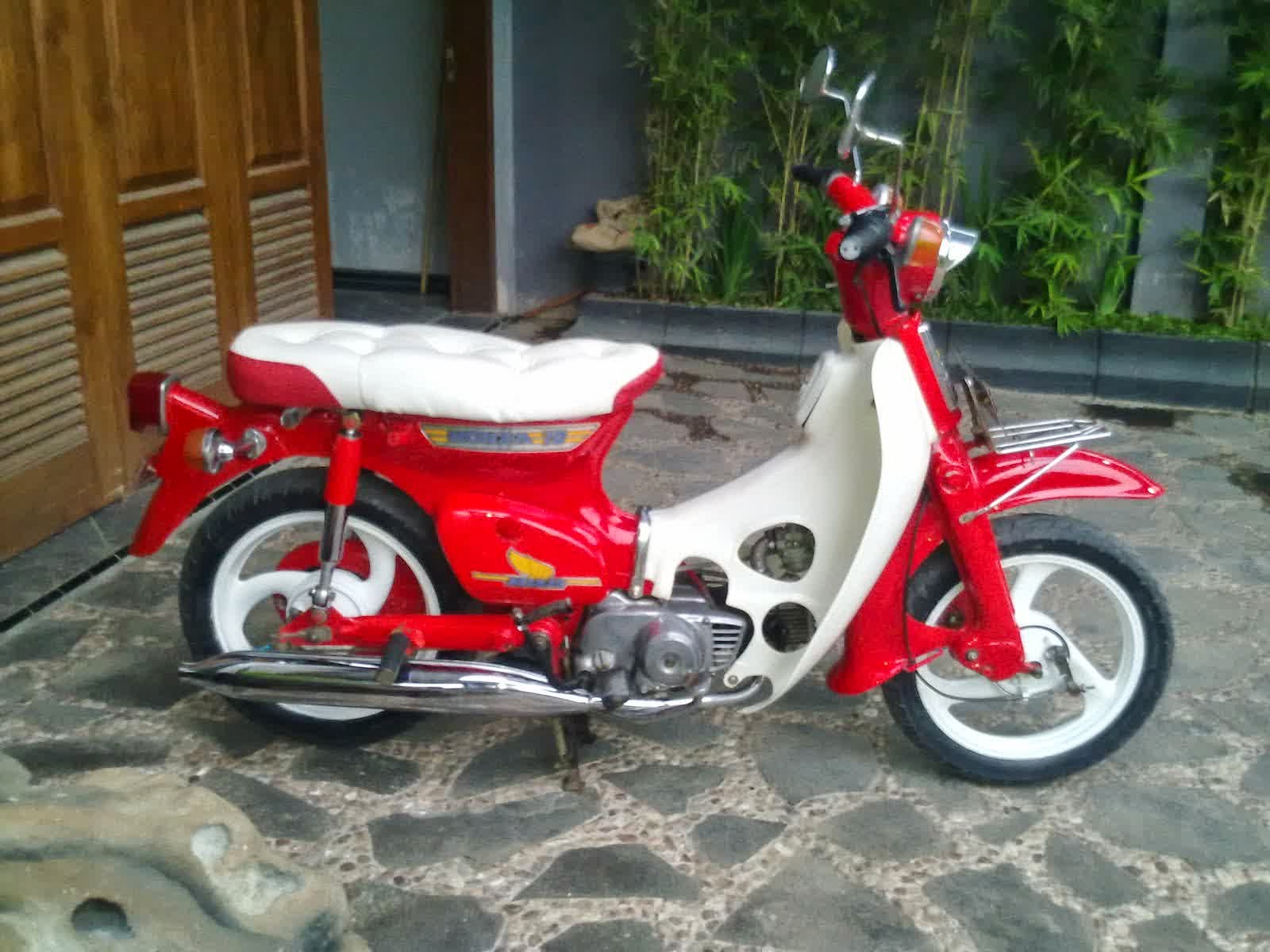 Jual Motor  Bekas Honda  70  Free Modifikasi Motor 