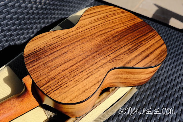 Flight Victoria CEQ Tenor Ukulele back