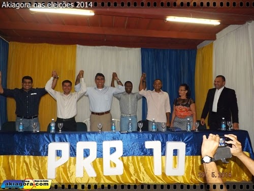 Posse do novo diretório do PRB Gravatá, Presidente Val do Ônibus.