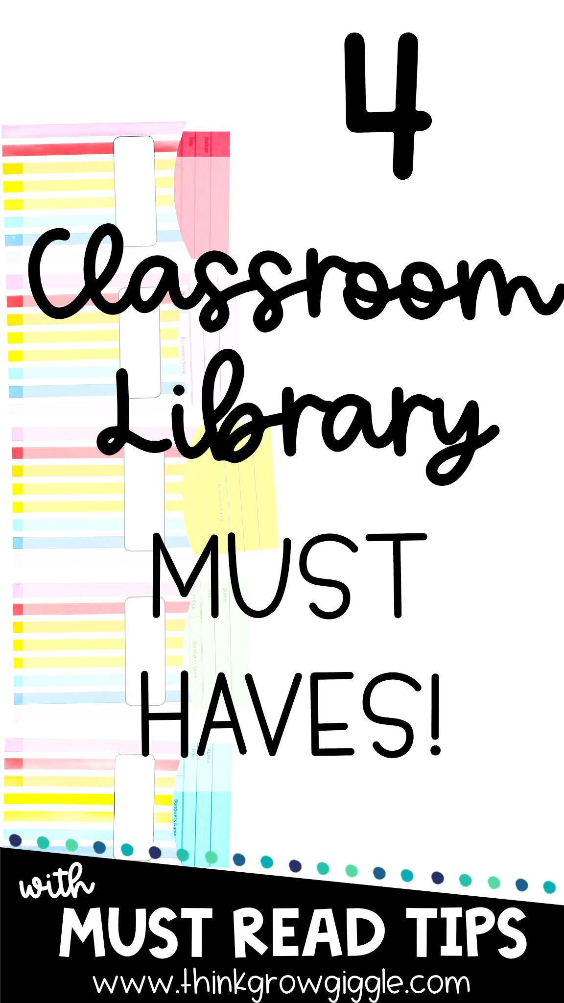 classroom library tips and organization ideas