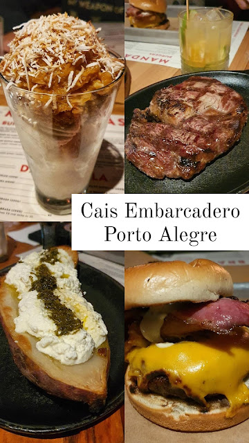 Cais Embarcadero em Porto Alegre