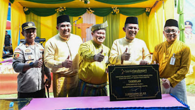 Gubernur Kepri Resmikan Kantor Kas Bank Riau Kepri di Tambelan