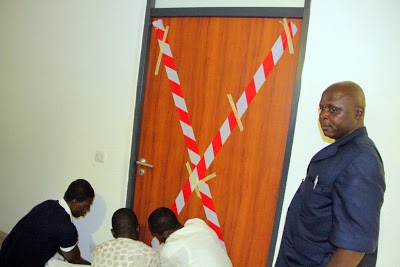 National Assembly officials seal off Hon Jibrin’s office