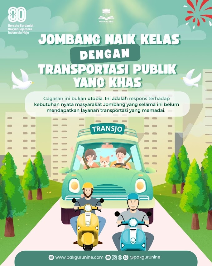 Jombang Naik Kelas dengan Transportasi Publik yang Khas