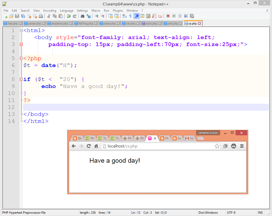 Php Tutorial Basic Knowledge Of Computer And Its Application