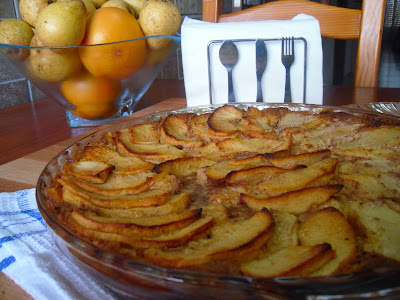 Tarte de maçã e canela