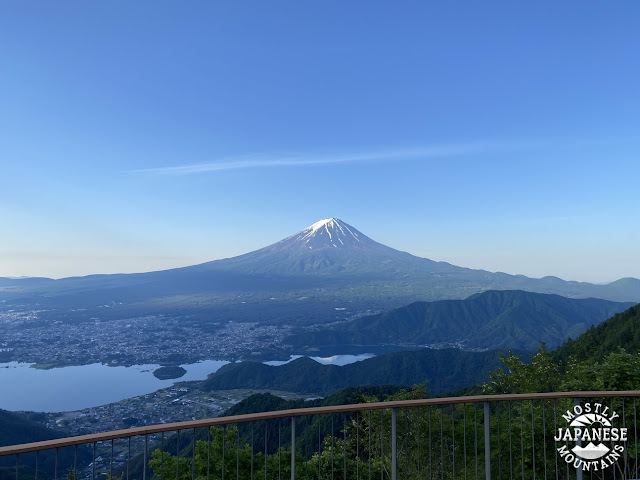 Fujiyama Twin Terraces view of Fuji