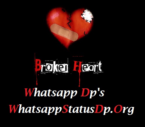 Heart Broken Whatsapp Dp - Broken Heart Pictures for 