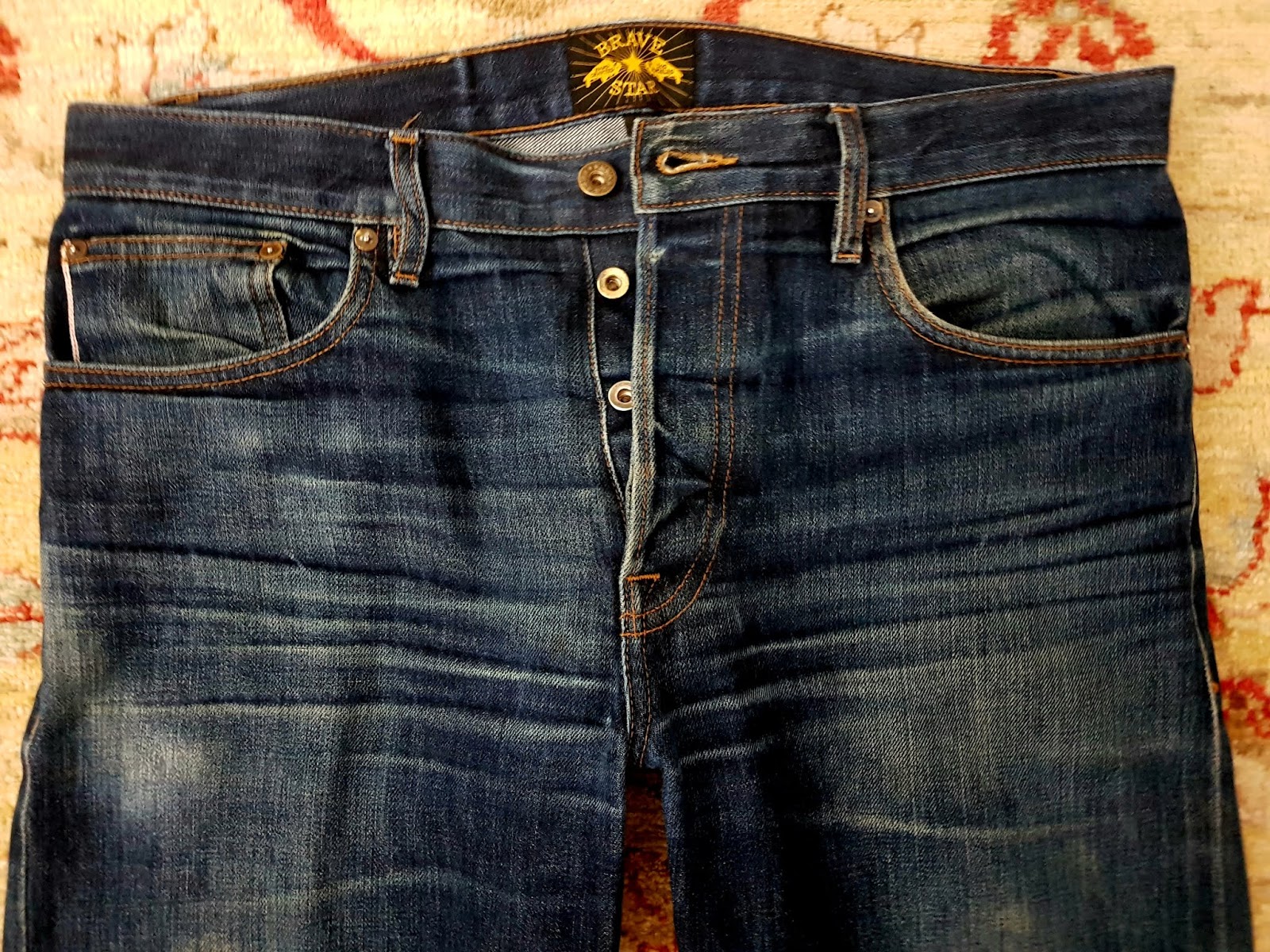 Landless Gentry: Bravestar Selvege Denim Fade Update