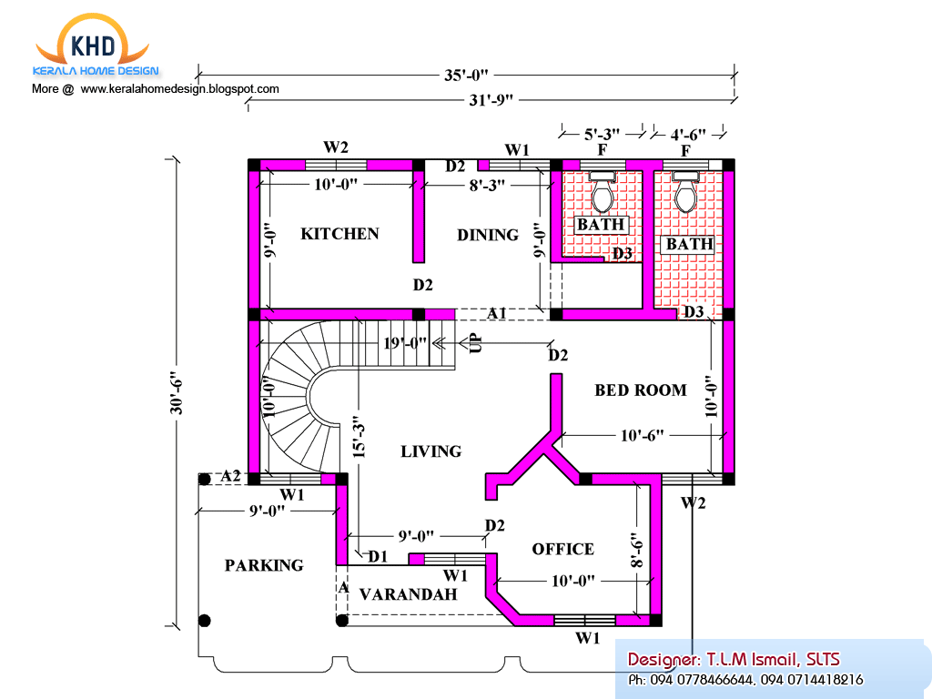 Indian home design ground floor plans - Home design and style - Indian home design ground floor plans