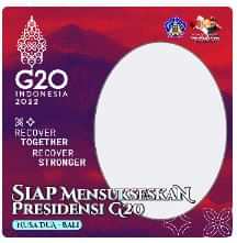 desain twibbon g20 indonesia 2022