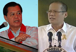 President BenignO S. Aquino III slams Kabayan Noli De Castro at the TV Patrol 25th Anniversary Party