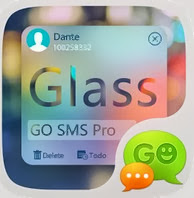 GO SMS Pro Z Glass Theme EX