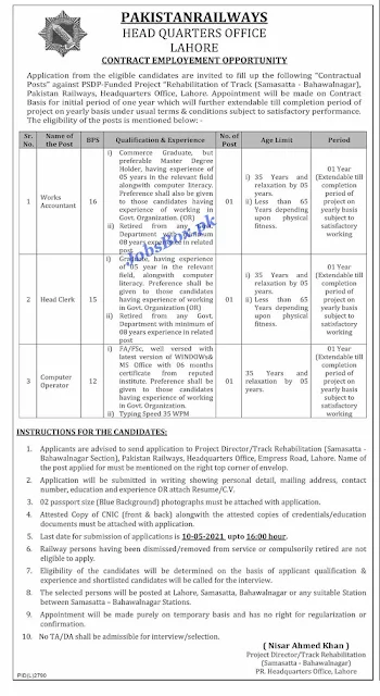 pakistan-railways-jobs-2021-latest-advertisement