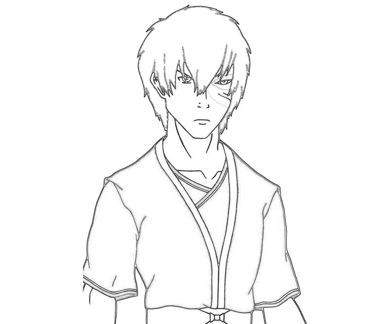 avatar-zuko-character-coloring-pages