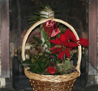 Christmas Flower Basket Images