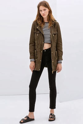 parka mujer primavera 2014 Zara