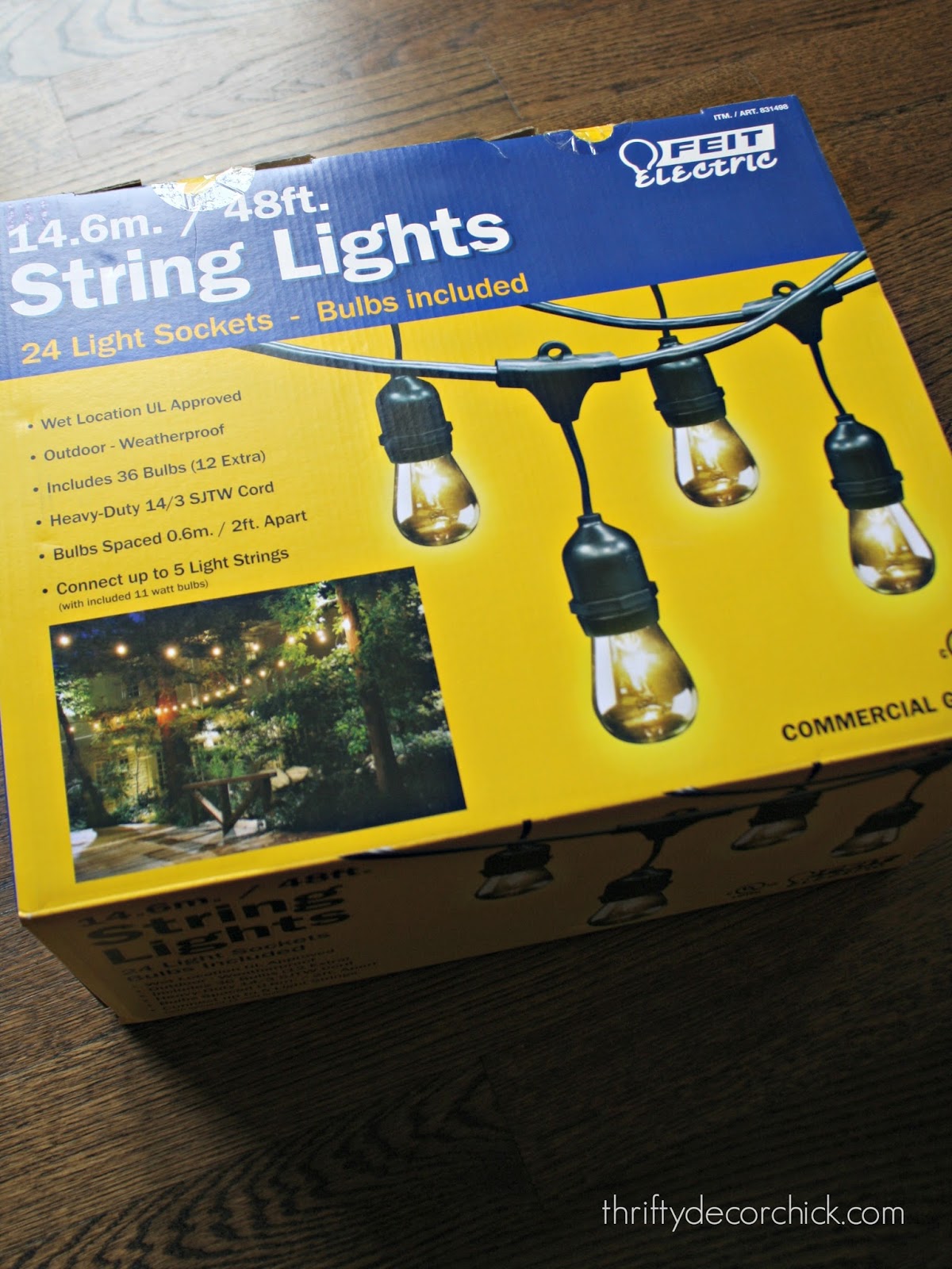 The Best Outdoor Lights From Thrifty Decor Chick for Outdoor String Light Clips