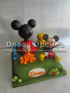 Bolo Casa do Mickey Mouse