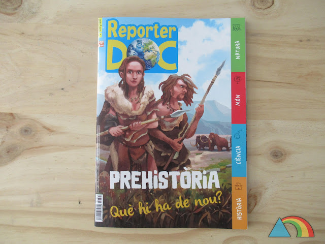 Portada de la revista Reportero Doc especial La prehistoria