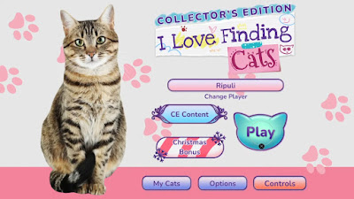 I love finding cats collectors edition game