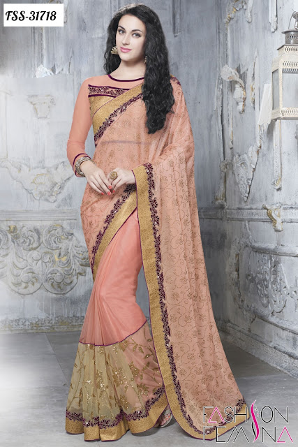 Latest Types of Wedding Sarees for Online Shopping 2016