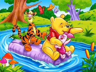 Kartun Winnie The Pooh wallpaper