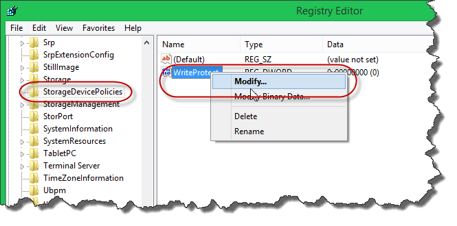 windows registry editor