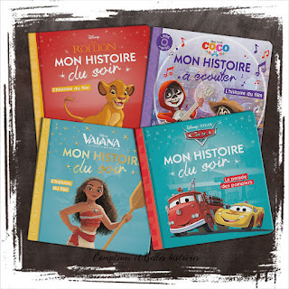 Collection Mon histoire du soir Disney, livres pour enfant pour découvrir les films. Idéal premières lectures