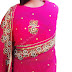 Pink Sari Latest Design By Bala Ji Fashion