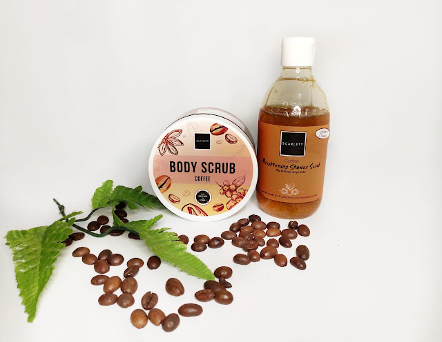 Scarlett Shower Scrub coffee