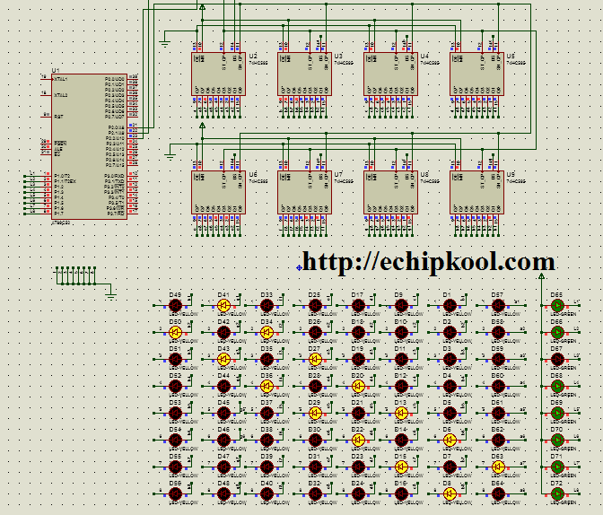 [share] Code Asembly Led cube 8x8x8 8051