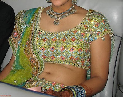 Indian girl in blouse