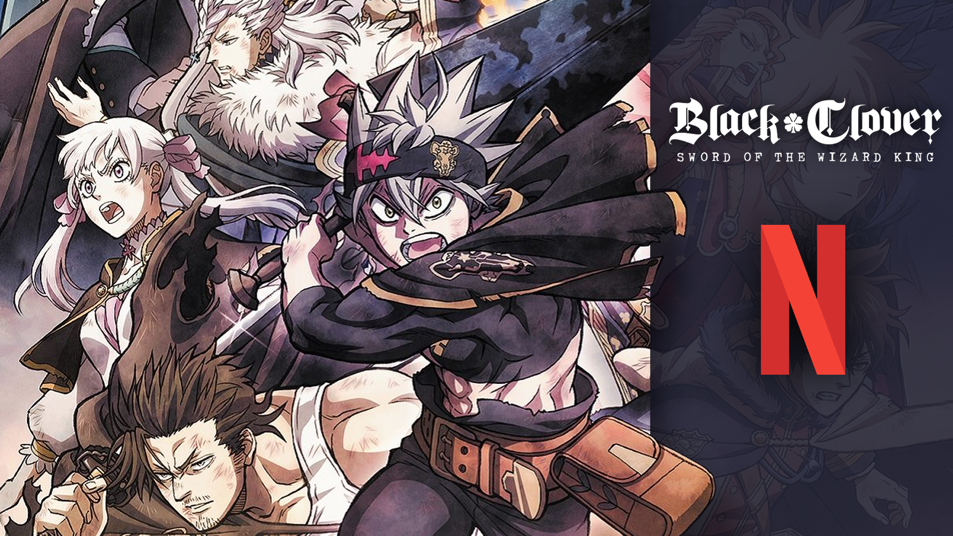 Anime Black Clover terá dublagem em português brasileiro no