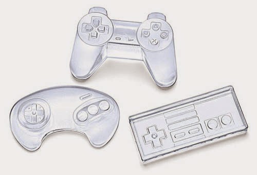 classic game controller silicon mold thinkgeek