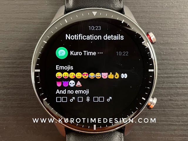 Amazfit GTR 2 2e review part 5 Smartness apps notifications