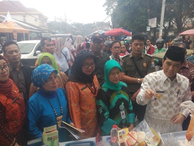 Pjs Walikota Palembang bersama BPOM gelar Sidak Pasar Bedug