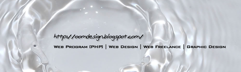 Web Program [PHP] | Web Design | Web Freelance | Graphic Design