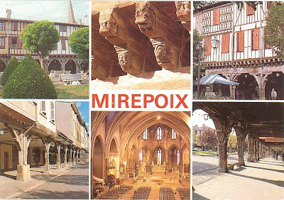 Mirepoix ist eine mittelalterliche Kleinstadt im Süden Frankreichs im Départment Arièges