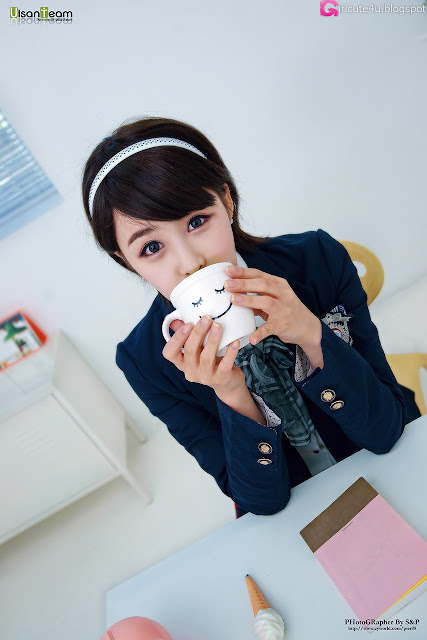 5 Kim Ji Min - Cute School girl-very cute asian girl-girlcute4u.blogspot.com