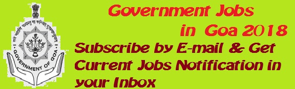 Jobs in Goa Govt